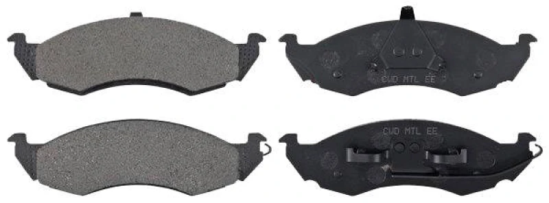 Image of A.B.S. 38417 Brake pad set without integrated wear sensor Brake Pad Set,disc brake (402)