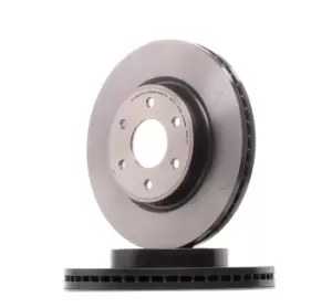 Image of BREMBO Brake disc PRIME LINE - UV Coated 09.D619.11 Brake rotor,Brake discs RENAULT,NISSAN,Alaskan Pickup,NP300 Navara Pickup (D23)