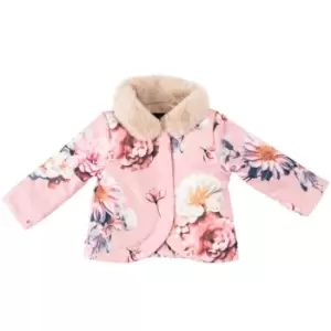 image of Firetrap Wrap Jacket Baby Girls - Pink