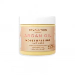 image of Revolution Hair Mask Moisturising Argan Oil