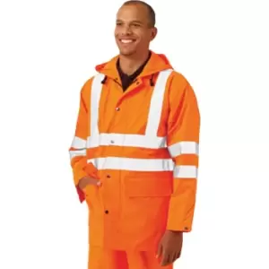 Image of Large Monoray Hi-vis Orange Jacket