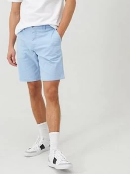 image of Lyle & Scott Chino Shorts - Light Blue, Size 30, Men