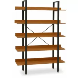 image of Laxton 5 Tier Red Pomelo Shelf Unit - Premier Housewares