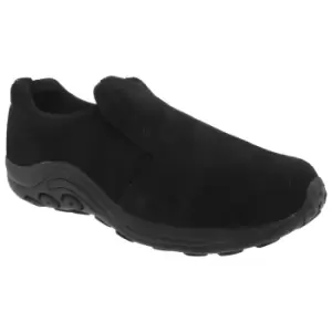 image of PDQ Womens/Ladies Real Suede Ryno Slip-On Casual Trainers (4 UK) (Black)