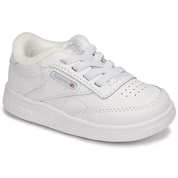 Image of Reebok Classic CLUB C boys's Childrens Shoes Trainers in White toddler,5 toddler,5.5 toddler,7 toddler,8.5 toddler,9 toddler,6.5 toddler,8 toddler,4 t
