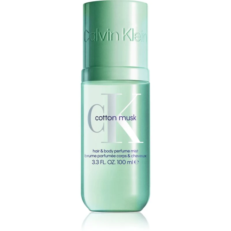 Image of Calvin Klein CK Cotton Musk perfumed body and hair mist unisex 100ml