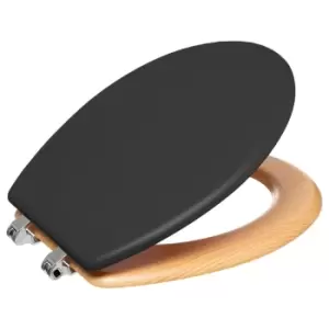 image of 5Five Modern Toilet Seat Black