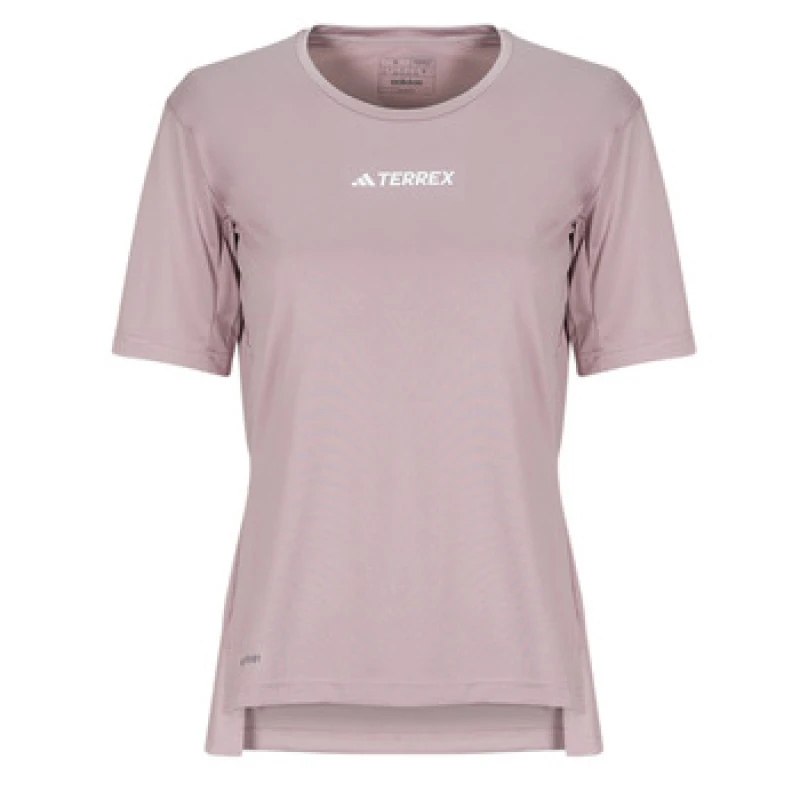 Image of adidas Multi T-Shirt womens T shirt in Purple