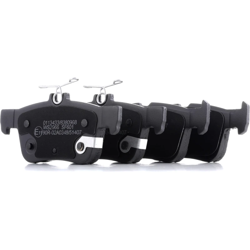 Image of STARK SKBP-0011679 Brake pad set Rear Axle, excl. wear warning contact Brake Pad Set,disc brake (402)