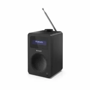 Image of Sharp Dr-430(bk) Tokyo Digital Radio Dab+/Dab And Fm Radio With Bluetooth 5.0 - Black