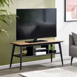 Julian Bowen Findlay Media Unit Walnut And Black