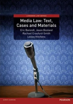 Image of Media Law by Eric Barendt Paperback