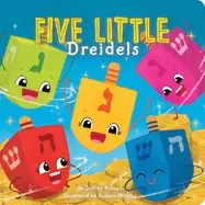 Image of five little dreidels