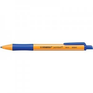 image of Stabilo pointball 6030/41 Ballpoint pen 0.5mm Ink colour: Blue