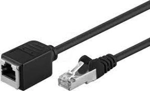 image of 1.5m Patch Cable Rj45 Cat.5e Futp Black