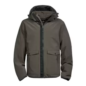 Image of Tee Jays Mens Urban Adventure Soft Shell Jacket (S) (Dark Olive)