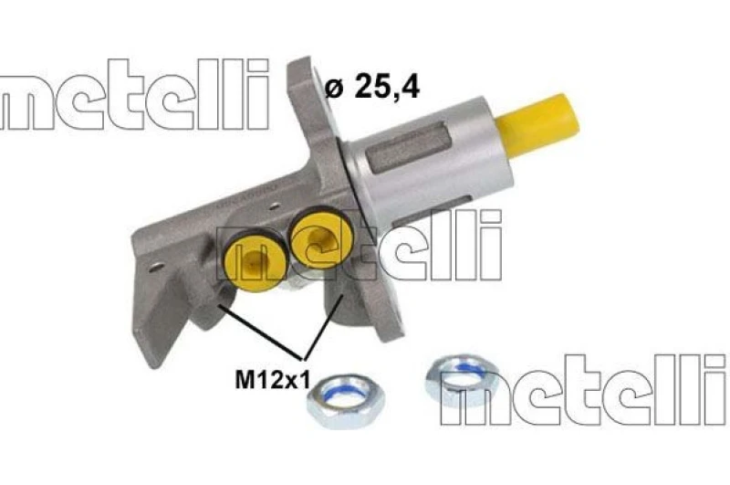 Image of METELLI Brake master cylinder METELLI 05-0889