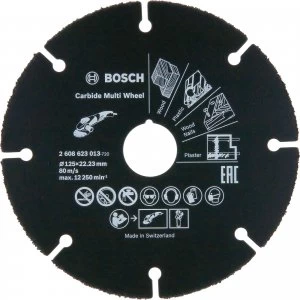 Image of Bosch Professional Universal Carbide Multi Cutting Disc 125mm