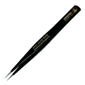 Image of Bernstein 5-077-13 SMD Tweezers 130mm Round Tapering Pointed ESD