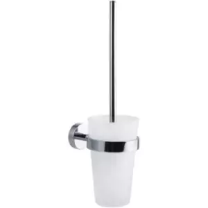 tesa SMOOZ Toilet brush and holder Adhesive Metal