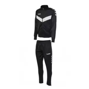Image of Hummel Essential Victory Poly Tracksuit Mens - Black