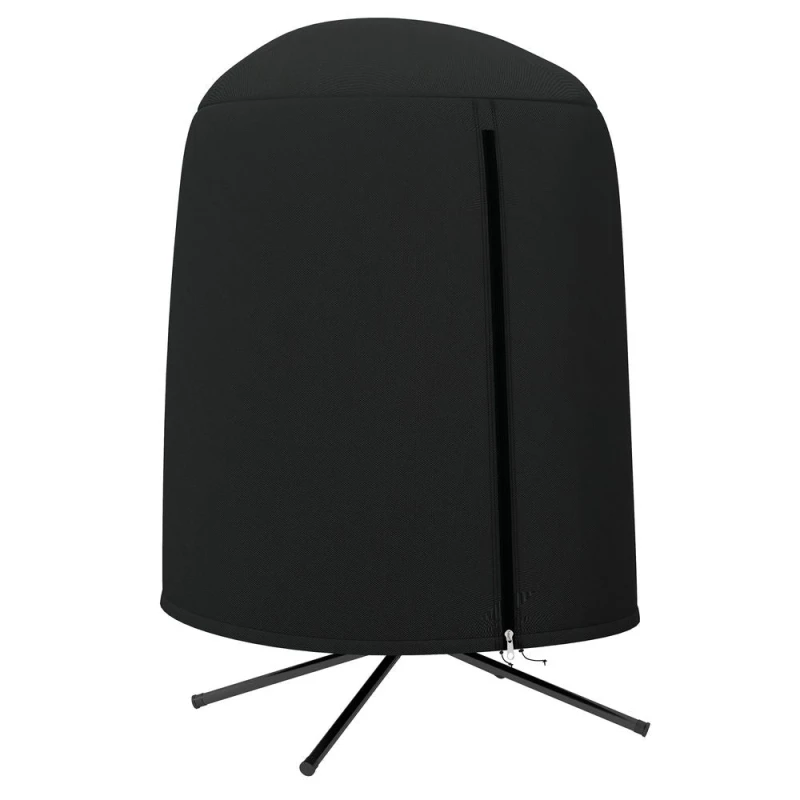 Image of Outsunny Outsunny Hanging Egg Chair Cover Garden Swing Chair Cover Waterproof, Black 5056725500542