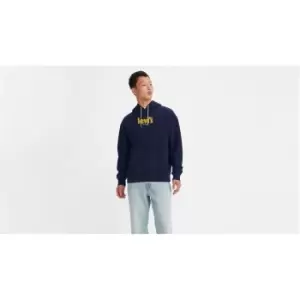 Image of Levis Relaxed Graphic Po Holiday Pos - Blue