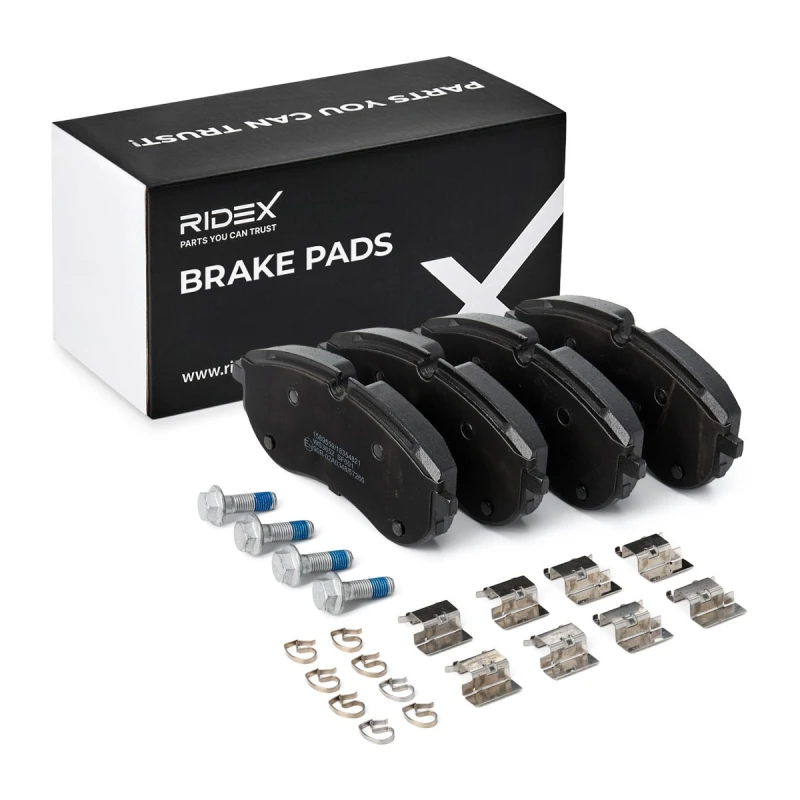 Image of RIDEX Brake pad set RIDEX 402B1906