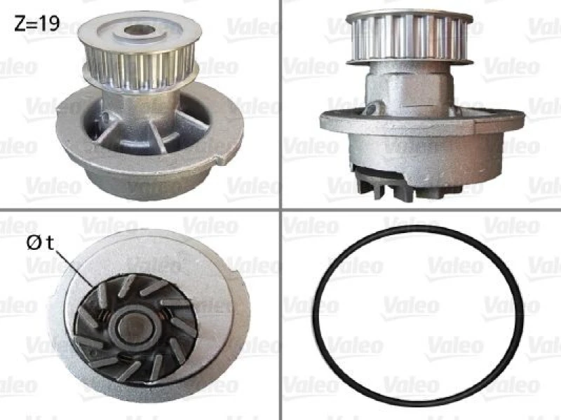 Image of Water pump VALEO 506007