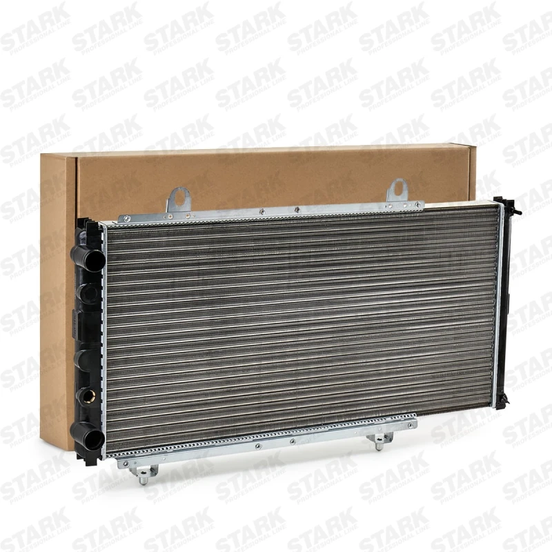 Image of STARK SKRD-0120378 Engine radiator Mechanically jointed cooling fins, Aluminium Aluminium Radiator,engine cooling (470)