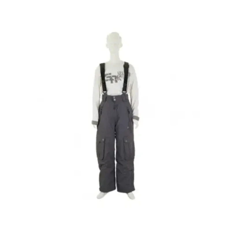 Image of Peak Mountain Children's ski Trousers Peak Mountain Ecloss Gris Male 10 ans ECLOSS/10-16/HC/3-GRIS