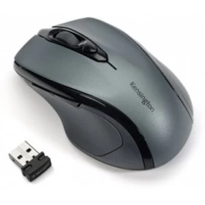 image of Kensington Pro Fit Mid Size Optical Wireless Mouse Graphite Grey