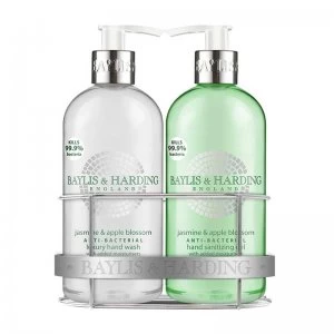 image of Baylis Harding Anti Bacterial 2 Bottle Set with Wire Rack