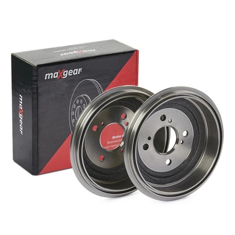 Image of MAXGEAR 19-2626 Brake Drum Rear Axle, 245mm, without wheel hub Brake Drum (123)