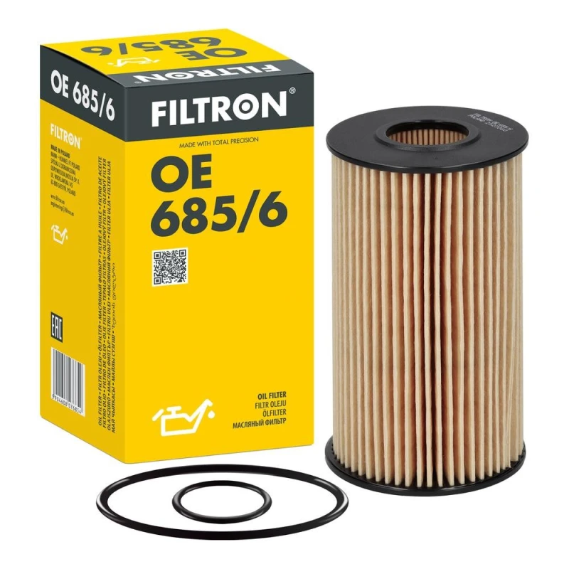 Image of FILTRON OE 685/6 Oil filter Filter Insert Oil Filter (7)