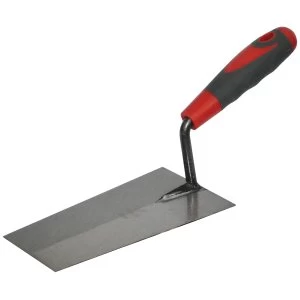 image of Faithfull Welded Bucket Trowel Soft Grip Handle - 7"