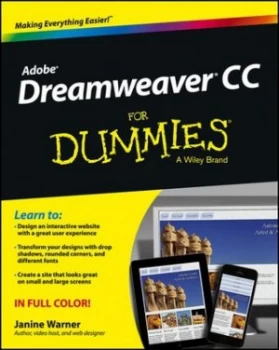 Image of Dreamweaver Cc for Dummies by Janine Warner Paperback