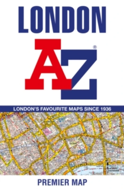 Image of London A-Z Premier Map. By AZ Maps Books