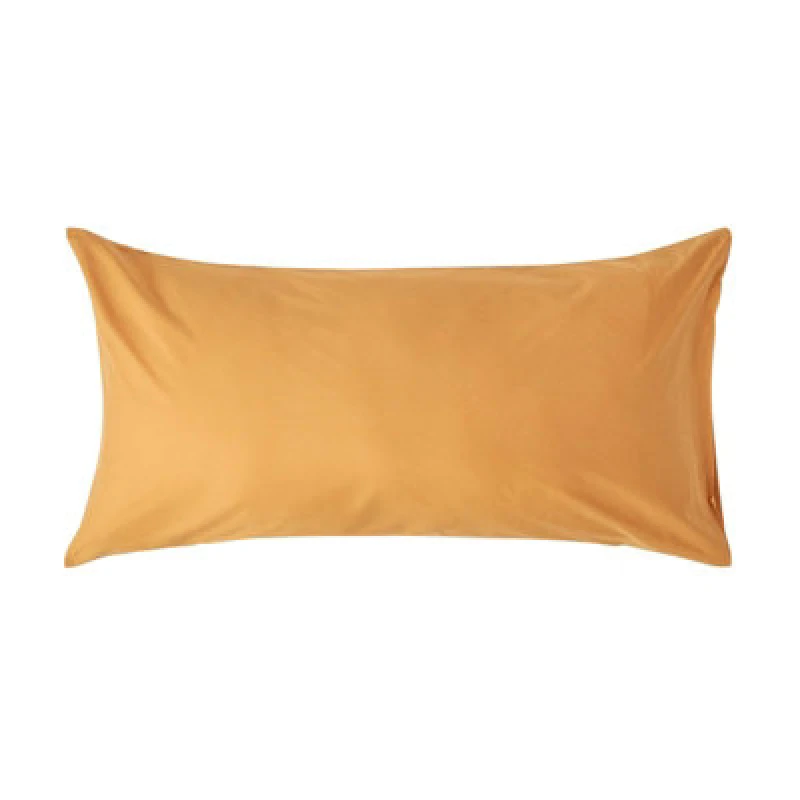 Image of Homescapes Egyptian Cotton Housewife Pillowcase 200 TC, King Size Mustard