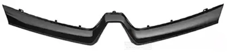 Image of VAN WEZEL 4386518 Radiator Grill Upper section Radiator Grille (472)
