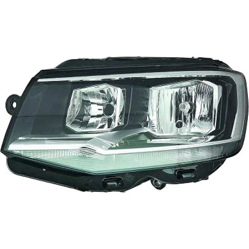 Image of DIEDERICHS 2274983 Headlights W21W, Left, with motor for headlamp levelling, Halogen Headlight (259)