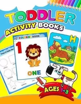 Image of Toddler Activity Books Ages 1-3
