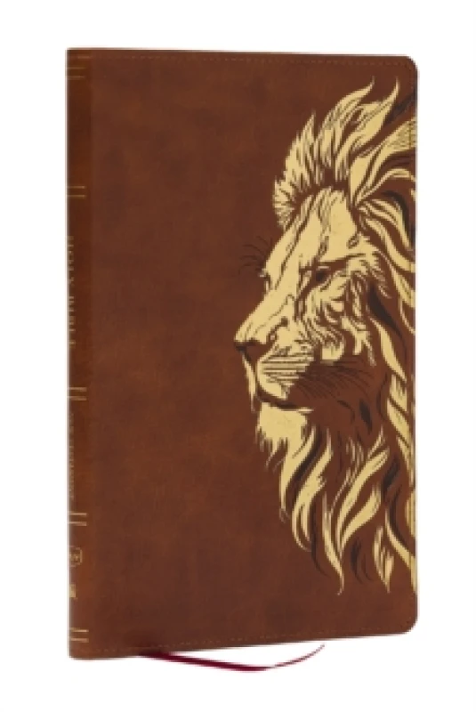 Image of KJV, Personal Size New Testament, Tan Leathersoft, Red Letter, Comfort Print Leather / fine binding