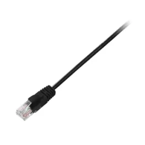 Image of V7 Black Cat5e Unshielded (UTP) Cable RJ45 Male to RJ45 Male 0.5m...