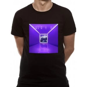 Image of Fall Out Boy - Unisex Mania Album T-Shirt (Black)