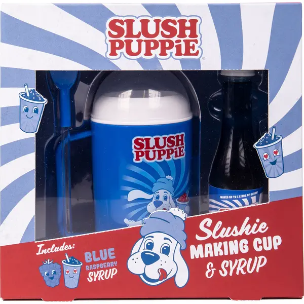 image of Slush Puppie Making Cup & Original Blueberry Syrup Set