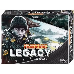 image of Z Man Games ZMG71172 Pandemic Legacy Season 2 Board Game Black