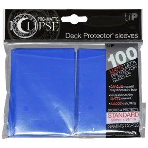 Image of Ultra PRO-Matte Eclipse Pacific Blue 100 Standard Sleeves (6 Packs)