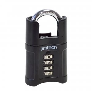 image of 50mm 4 Digit Combination Padlock