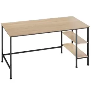 image of TecTake Donegal Desk - Brown